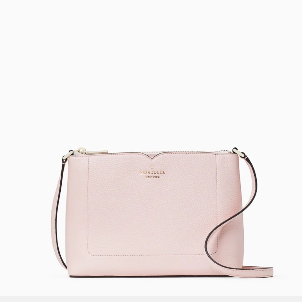 Harlow Crossbody Kate Spade. (Chalk pink)